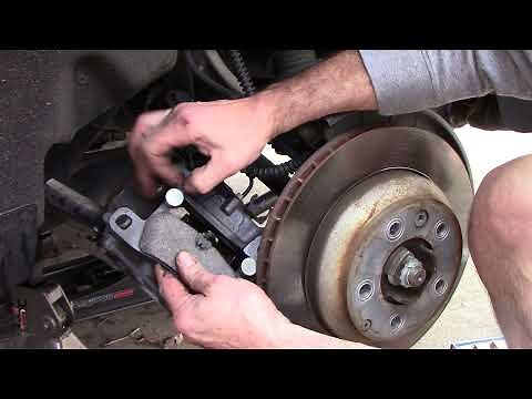 VW Touareg Rear Brake Pad Replacement