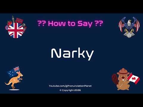 😠💬 How to Pronounce Narky? (CORRECTLY) | Pronunciation Planet