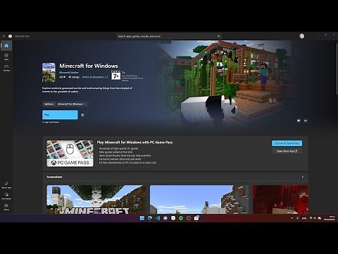 Cách tải Minecraft PE - BE miễn phí trên PC | How to download Minecraft Bedrock for free on Windows