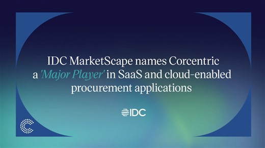 IDC MarketScape states: “Corcentric supports wider source-to-pay processes, extending and supporting both AP and accounts receivable (AR) business-to-business transactions — helping lower costs, increase process efficiencies, and create greater business value.” See excerpt: https://bit.ly/46wsbgA #IDCMarketScape #procurement | Corcentric