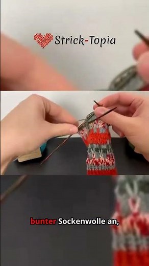 How to make variegated sock yarn pop! Knitting pattern hack