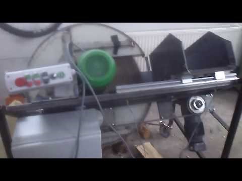 Automatische Brennholzsäge Eigenbau