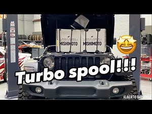 JEEP WRANGLER JL TURBO COLD AIR INTAKE INSTALL TURBO SPOOL