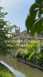 Magdalen is beautiful in the merry month of May #magicmagdalen | Magdalen College, Oxford