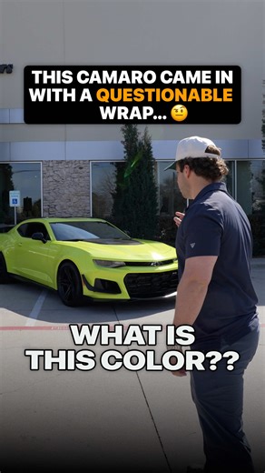 If you play tennis then this ZL1 is for you… This ZL1 1LE came in and this thing is an absolute monster. I wish I could post a POV driving video because this thing just absolutely rips. The color is called “Shock” from factory (if I had to guess, probably based off of some sort of electricity with it being yellow) and in my book it’s one of the coolest factory colors you can get. We’ve never had one in this color, so being able to have one for sale is amazing! What do you think of the color and 