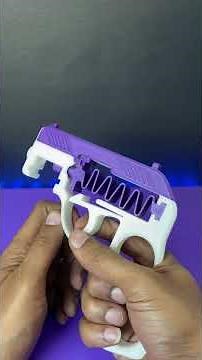 Locked, loaded, and 3D printed Toy Gun! #3dprinting