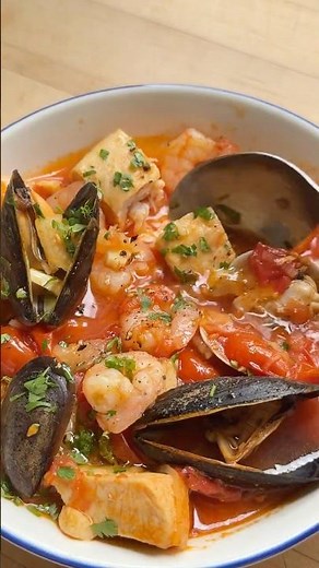 Italian Seafood Stew🍅🦐