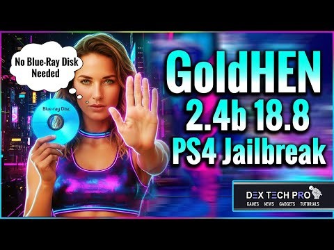 GoldHEN 2.4b18.8: Complete PS4 Jailbreak Guide (No Blue-Ray Disc + Offline) & Full Menu Tutorial