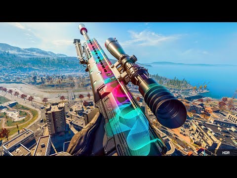 CALL OF DUTY: WARZONE BR HDR SNIPER GAMEPLAY! (NO COMMENTARY)