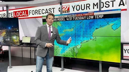 Meteorologist Eric Finkenbinder updates frost/freeze chances for next week