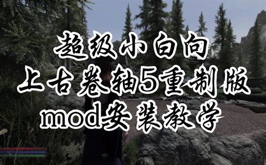 超级小白向《上古卷轴5重制版》mod安装教学 包学包会，绝不闪退