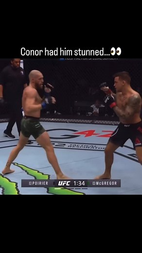 @mentalconquers on Instagram: "McGregor connected on a sharp right that momentarily stunned Dustin Poirier. That punch wasn’t just power — it was precision and timing. In the early frames of their rematch at UFC 257, Conor reminded us he still has elite striking — even before the tides turned. Via - UFC #MentalConquers #ConorMcGregor #DustinPoirier #UFC257 #precision #striking #BaldMac #iq #ko #tko #highlights #danawhite #mma #ufc #mmafighter #fightnight #champions #itstime #brucebuffer #live #m