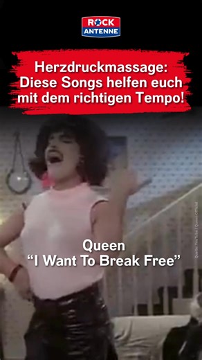 30K views · 351 reactions | Diese Songs helfen euch Leben zu retten! 落 Bei vielen liegt der erste Hilfe Kurs schon lange zurück - doch wenn es schnell gehen muss, dann zählt jede Hilfe - und dafür muss man kein Medizinstudium hinter sich haben. Etwa 100 bis 120 Schläge pro Minute sind perfekt für eine Herzdruckmassage - welche Songs fallen haben noch das richtige Tempo?  #rockantenne #hierlebtrock | ROCK ANTENNE | Facebook
