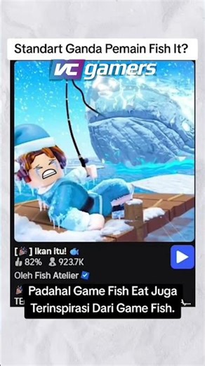 Standart Ganda Pemain Fish It #roblox