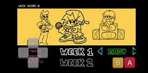 FNF第一周简单模式第一回合无伤外加通关