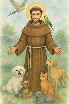 🐾 Powerful Prayer of Saint Francis for the Health of Pets #prayer #saintfrancis #animals