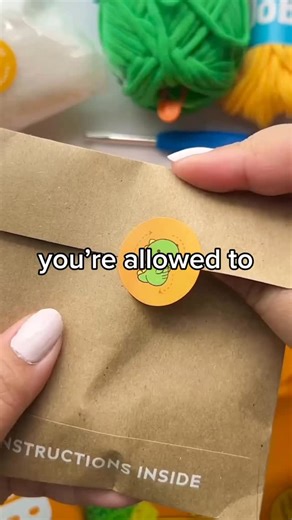 The Woobles on Instagram: "Or comment something you promise to spend time on this week just “for the happy of it” ☺️ #thewoobles #thewoobleverse #crochet crochetkit wooblescrochet learntocrochet"