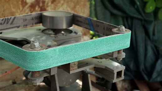 Watch me transform rust into a beautiful scimitar