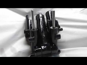 Mercury outboard Trim/Tilt unit bench test.