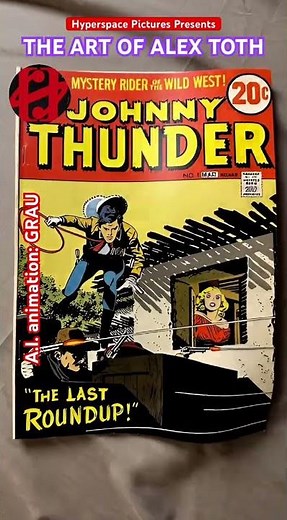The Art of Alex Toth! Tribute ™️©️2025 by Grau. #josephgrau #hyperspacepictures