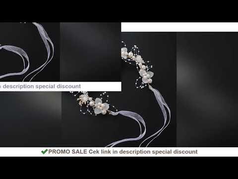 Bride headband pearl flower headband children's flower wreath super fairy princess hair accessory he