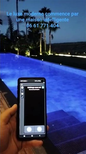 Le luxe moderne commence par une maison intelligente 06 61 77 14 04 installation domotique Rabat