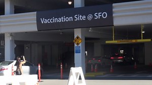 A mass drive-thru vaccination site at San Francisco International Airport hopes to serve as a template for other major cities across the country. The Los Angeles Unified School District is starting its own limited vaccination efforts opening its own center this week. The first vaccines will go to high risk individuals including those 65 years and older that weren’t eligible to receive the vaccine through LA County. New York City is making the subway a little safer after last weekend’s bloody sta