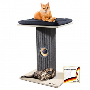 Cat Scratching Post - Interactive Scratching Column - Scratching Log - Cat Lounger Made of Linen - Scratching Post for Large Cats - Made of Natural Materials - Etsy