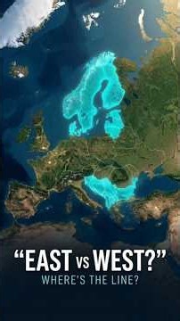 Western vs Eastern Europe — Where Does Europe Really Divide? #geographydocumentary #highlights