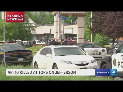 10 people killed in mass shooting at Buffalo grocery store