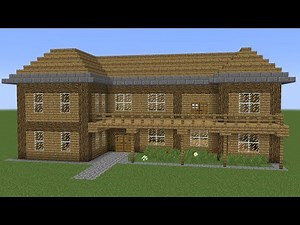 Minecraft - How to build a wooden house 3
