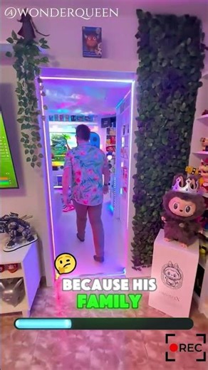 Secret Gaming Room Hidden in Wall! 🎮🕹️