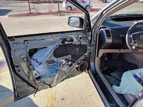 How to Replace Broken Driver Side Window (2005 Toyota Prius 2nd Gen DIY)