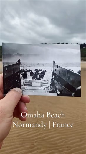 Omaha Beach #beach #then #history #france #explore | D-Day History