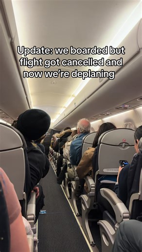 Update: flight got cancelled #travelling #americanairlines #toronto #madrid