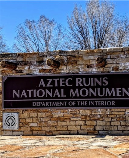 If you’re ever in Aztec New Mexico or driving through this is definitely a must do! 🏜️🌵 #newmexico #aztec #aztecruins #nationalmonument #foryou