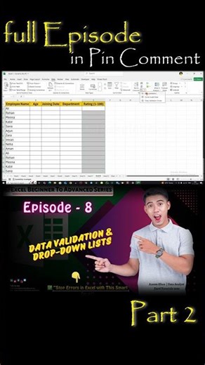 ⚡Create Drop-Down Lists in Seconds!