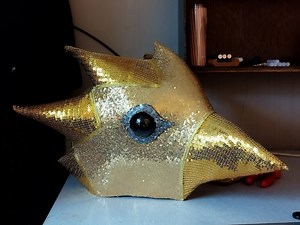 Glittery Bird Mask - Etsy Canada