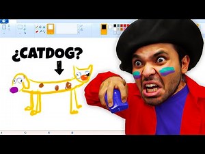 Dibujando personajes icónicos en paint