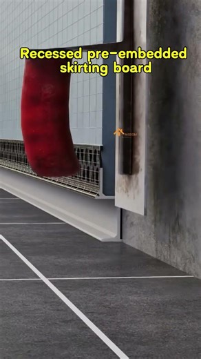 with better prices for bulk orders. #SkimCoatEmbeddedBaseboard #EmbeddedBaseboard #Baseboard