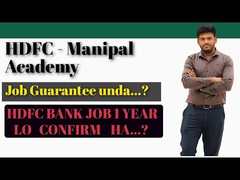 HDFC Manipal Academy Full Details | Job Guarantee Unda? Original Truth in Telugu