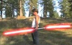 光剑决斗【搞笑】THE BATTLE OF MODERN JEDI- Lightsaber Duel