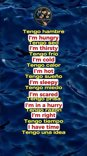 🎤 Aprende INGLÉS CANTANDO 🎶 | 10 frases básicas en español e inglés 🇺🇸