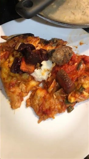 update on cooking egg ramen pizza mushrooms tube artifact alien #homecookingmagic