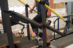 A prosthesis driven by the nervous system helps people with amputation walk naturally - MIT McGovern Institute