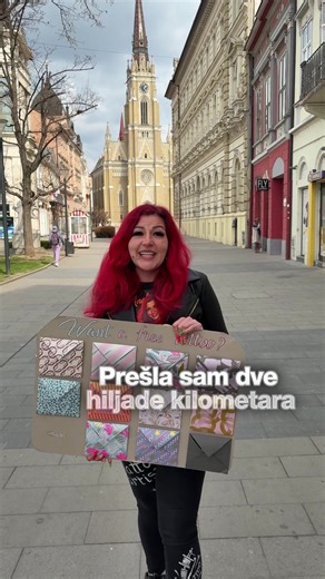 Novi Sad me je docekao mnogo bolje nego sto sam ocekivala 😄 Jedva cekam da sutra odradimo tetovazu 😄 Drugi grad po broju glasova je Beograd, da li da u aprilu dodjem tamo? 😄🫶 Hvala svima na podrsci 😍 neopisivo mi znaci sto znam da puno vas voli i podrzava moj rad 🫶🫶🫶