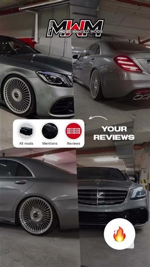 MWMods Lowering suspension module for Mercedes Benz