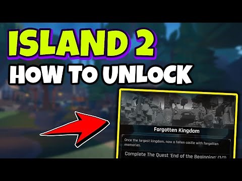 How to Unlock ISLAND 2 Fast in THE FORGE Roblox