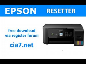 Reset Epson R280 and R290 free download