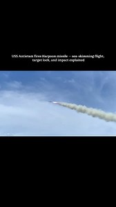 98K views · 1.3K reactions | USS Antietam Harpoon Missile SINKEX —...